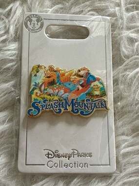 Disney Parks Splash Mountain Log Flume Ride Brer Rabbit Collector Pin RARE